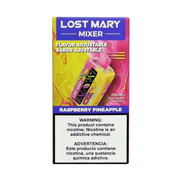 Pod Descartável Lost Mary Mixer+ / Raspberry Pineapple