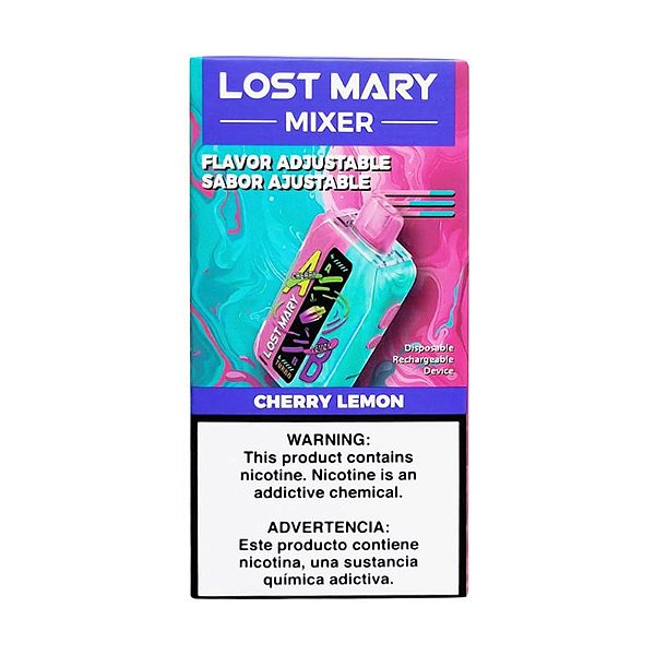 Pod Descartável Lost Mary Mixer+ / Cherry Lemon