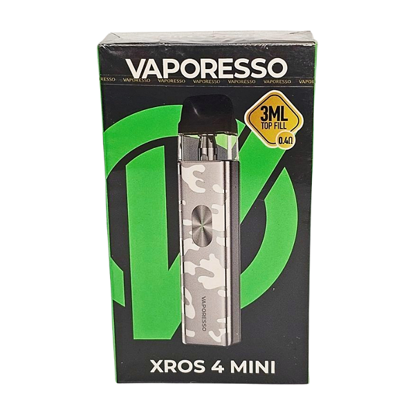 Pod Vaporesso XROS 4 Mini: Camo Silver