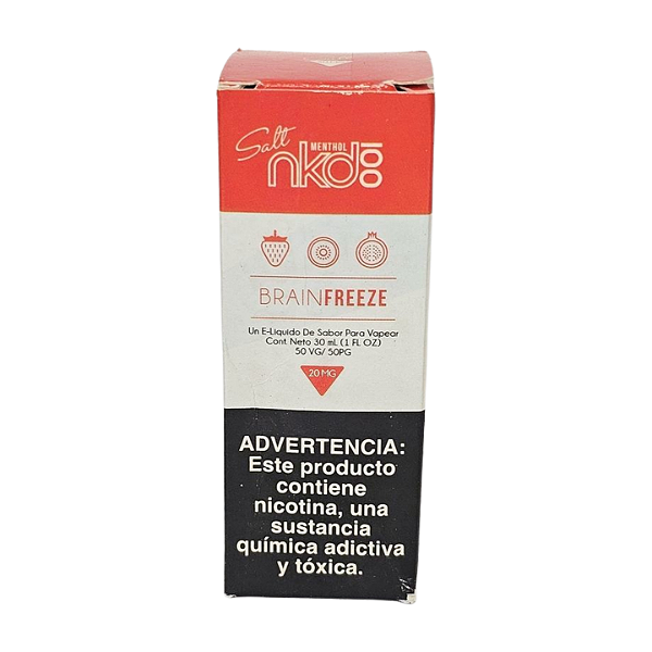 Líquido Juice Nicsalt Naked Pod - Brain Freeze 20mg - 30ml