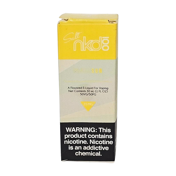 Líquido Juice Nicsalt Naked Pod - Maui Sun 35mg - 30ml