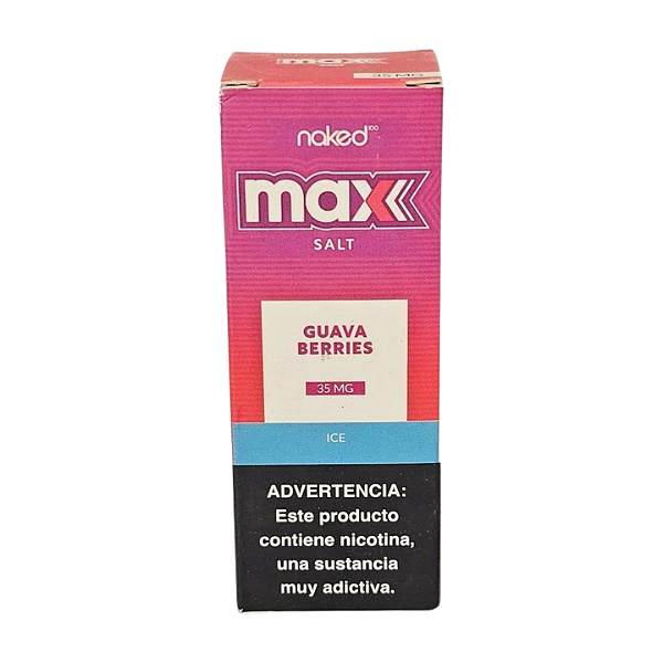 Líquido Juice Nicsalt Naked Pod - Guava Berries 35mg - 30ml