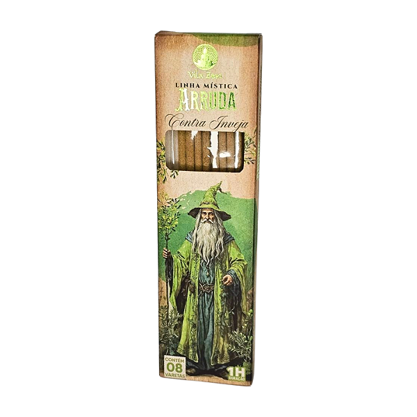 Incenso Vila Zen Linha Mística Contra Inveja: Arruda