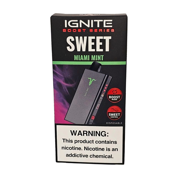 Pod Descartável Ignite Sweet Boost Berries 40k - Miami Mint