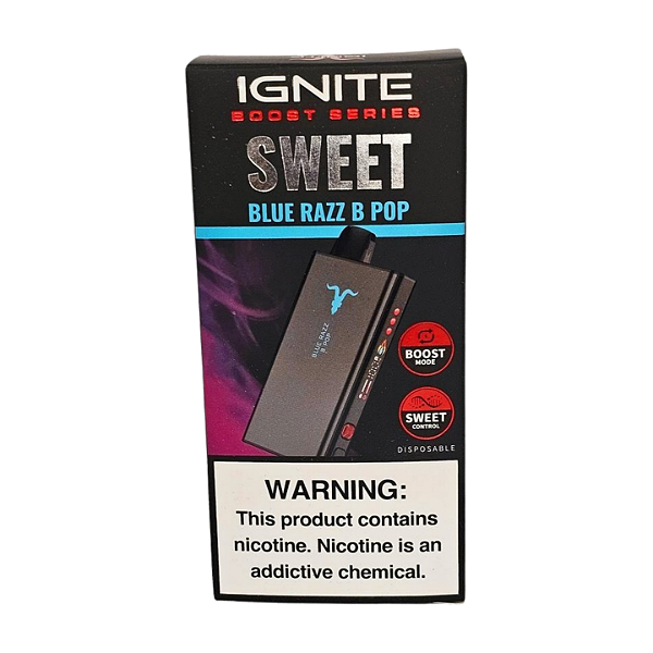 Pod Descartável Ignite Sweet Boost Berries 40k - Blue Razz B Pop