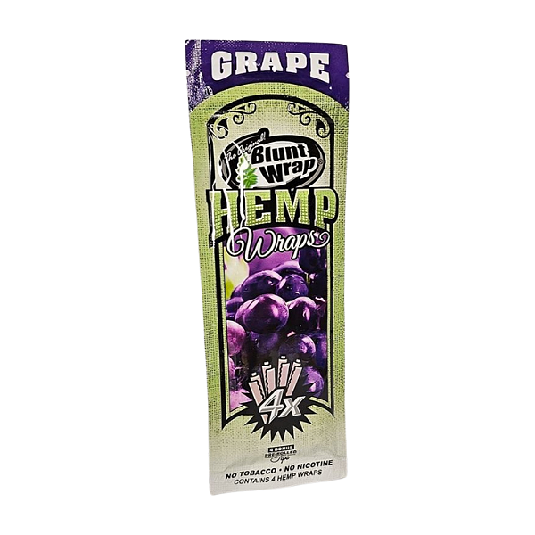 Seda Blunt Wrap Hemp Wraps 4x - Grape