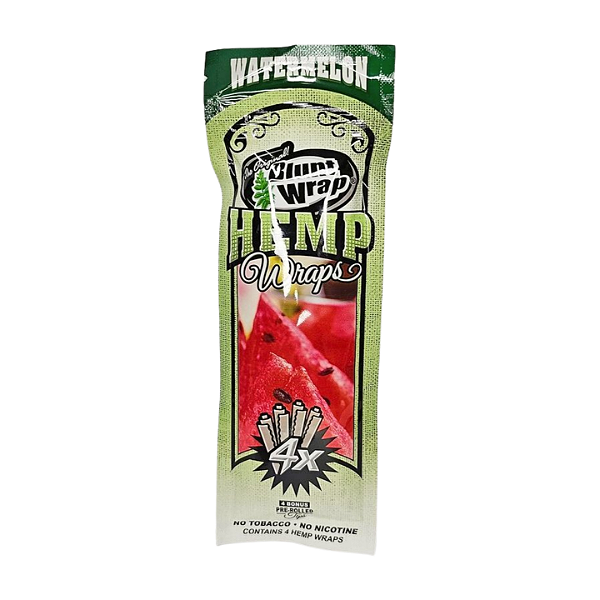 Seda Blunt Wrap Hemp Wraps 4x - Watermelon