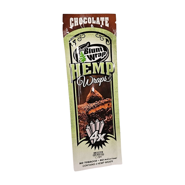 Seda Blunt Wrap Hemp Wraps 4x - Chocolate