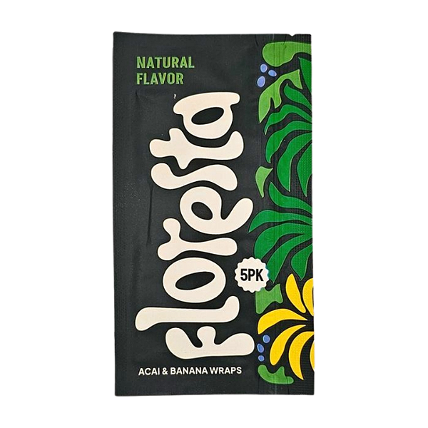 Seda Blunt Floresta Açai & Banana Wraps - Natural Flavor