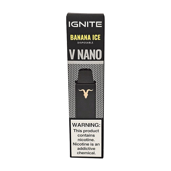 Pod Descartavel Ignite V Nano 1000 puff - Banana Ice