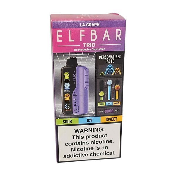 Pod Descartavel Elfbar Trio - La Grape