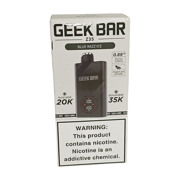 Pod Descartavel Geek Bar Z35 - Blue Razz Ice