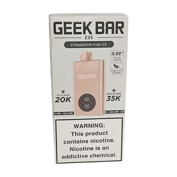 Pod Descartavel Geek Bar Z35 - Strawberry Kiwi Ice