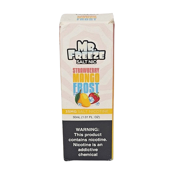 Líquido Nicsalt Mr. Freeze Strawberry Mango Frost - 35mg