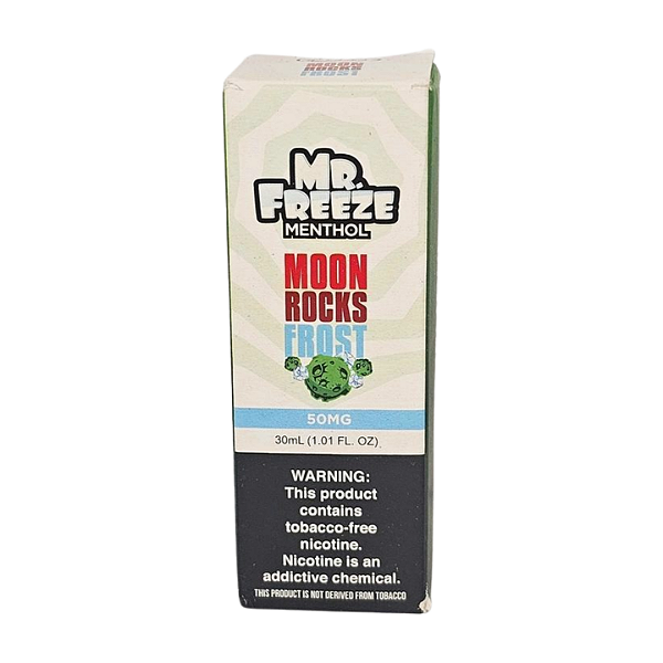 Líquido Nicsalt Mr. Freeze Menthol - Moon rocks Frost 50mg - 30ml