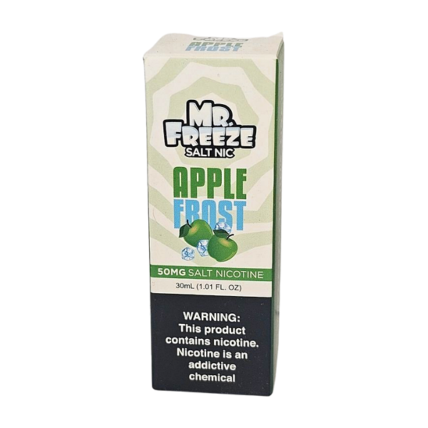 Líquido Nicsalt Mr. Freeze Salt Nic- Apple Frost 50mg - 30ml