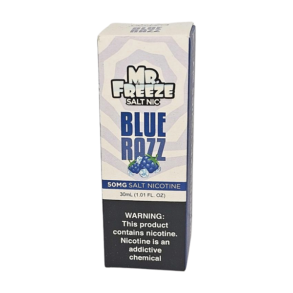 Líquido Nicsalt Mr. Freeze Salt Nic- Blue Razz 50mg - 30ml