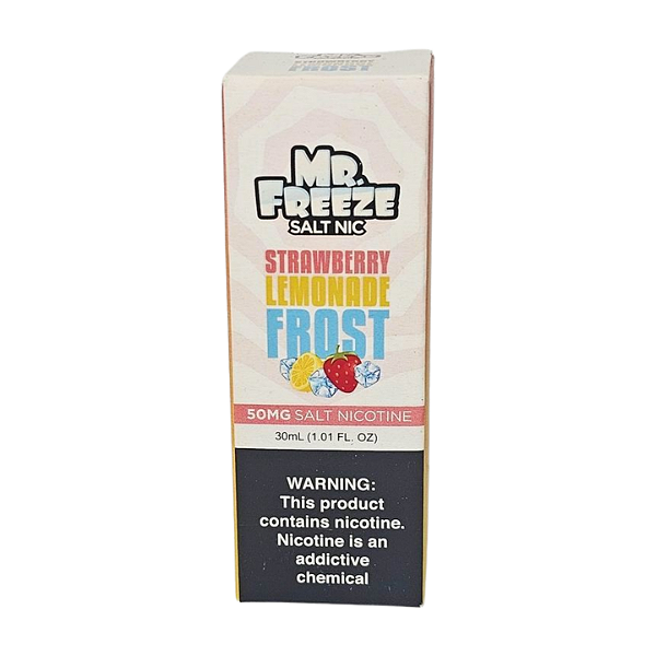 Líquido Nicsalt Mr. Freeze Salt Nic- Strawberry Lemonade Frost 50mg - 30ml