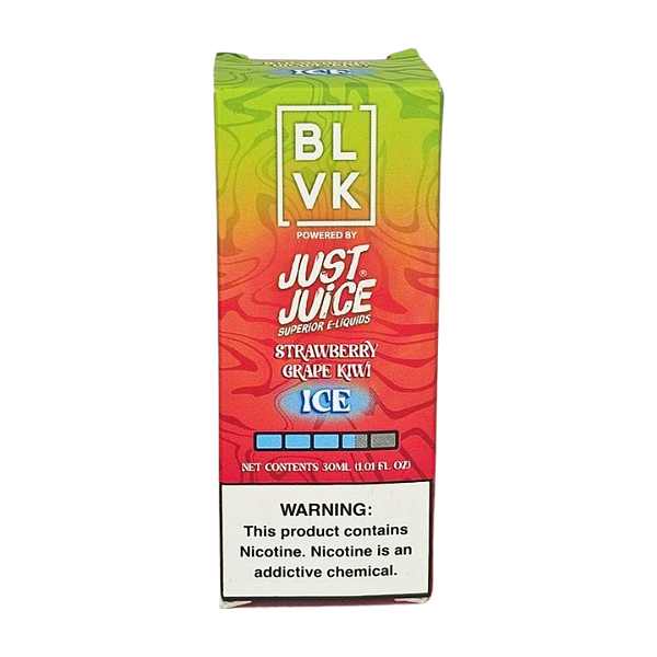 Líquido Juice Nicsalt BLVK Just Juice Pod - Strawberry Grape Kiwi Ice 35mg - 30ml