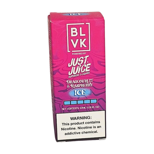 Líquido Juice Nicsalt BLVK Just Juice Pod - Dragonfruit & Raspberry Ice 50mg - 30ml