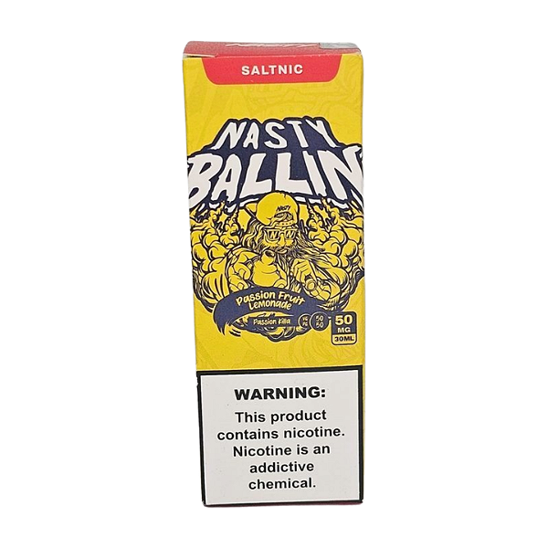 Líquido Juice Nicsalt Nasty Juice Ballin- Passion Fruit Lemonade 50mg 30ml