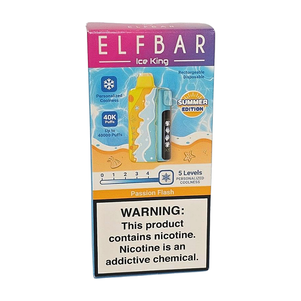 Pod Descartavel Elfbar Ice King - Passion Flash