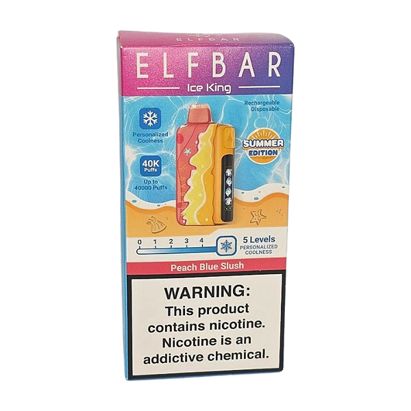 Pod Descartavel Elfbar Ice King - Peach Blue Slush