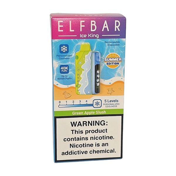 Pod Descartavel Elfbar Ice King - Green Apple Slush