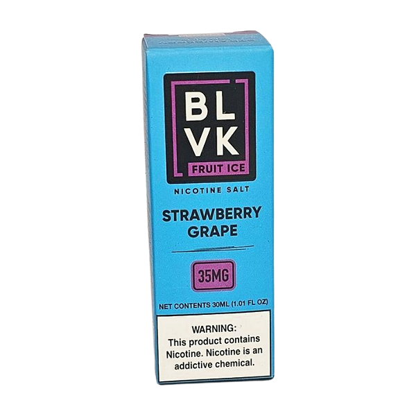 Líquido Juice Nicsalt BLVK Fruit Ice Pod - Strawberry Grape 35mg - 30ml