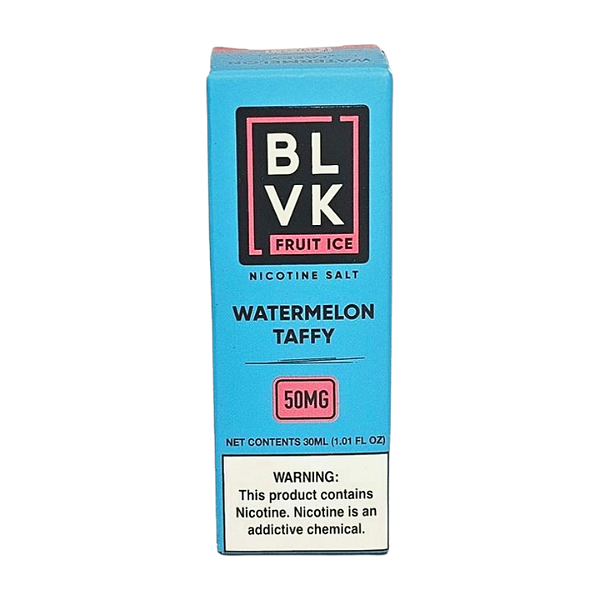 Líquido Juice Nicsalt BLVK Fruit Ice Pod - Watermelon Taffy 50mg - 30ml