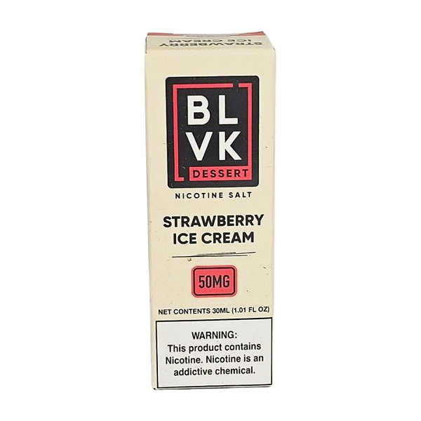 Líquido Juice Nicsalt BLVK Dessert Pod - Strawberry Ice Cream 50mg - 30ml