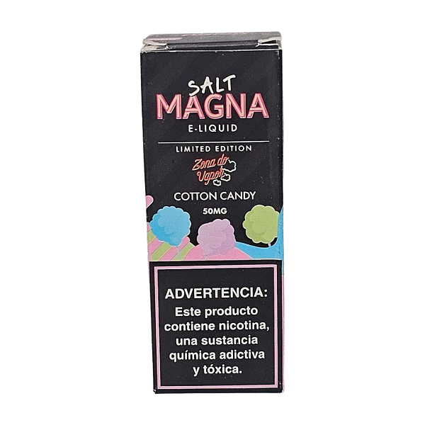 Líquido Juice Nicsalt Magna Salt - Cotton Candy - 50mg