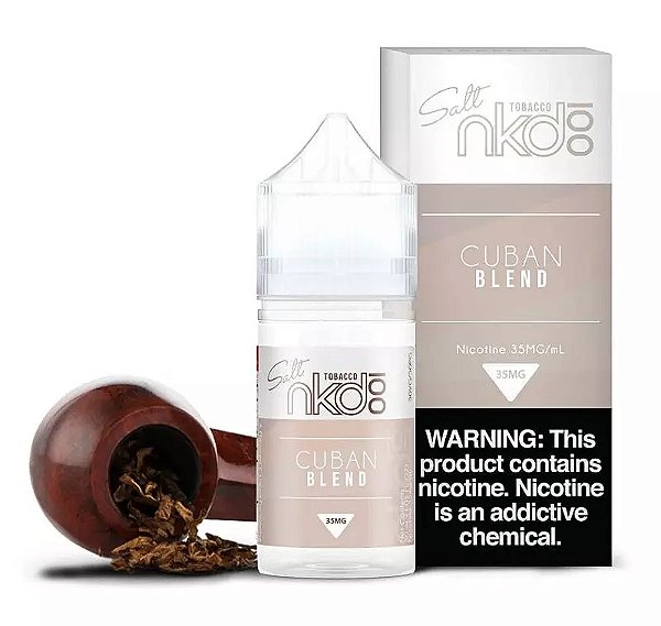 Líquido Juice Nicsalt Naked Pod - Cuban Blend 35mg - 30ml