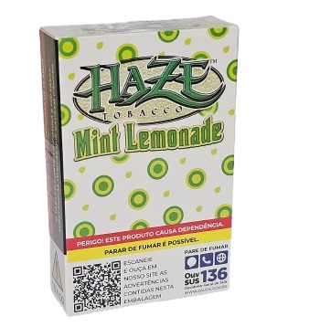 Essência Haze Tobacco 50g - Mint Lemonade