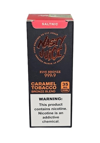 Líquido Nicsalt Nasty Juice Pod - Caramel Tobacco Bronze Blend 35mg - 30ml
