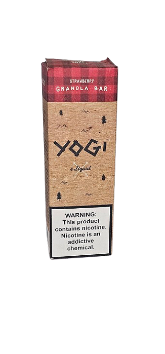 Líquido Juice Yogi Granola Bar 60ml 3mg - Strawberry