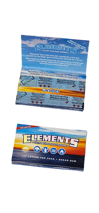 Seda Elements Mini Size Double Pack - 100 folhas
