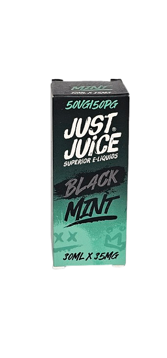 Líquido Juice Nicsalt Just Juice Pod - Black Mint 35mg - 30ml
