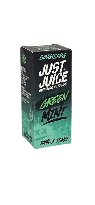Líquido Juice Nicsalt Just Juice Pod - Green Mint 35mg - 30ml