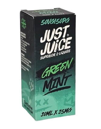 Líquido Juice Nicsalt Just Juice Pod - Green Mint 35mg - 30ml