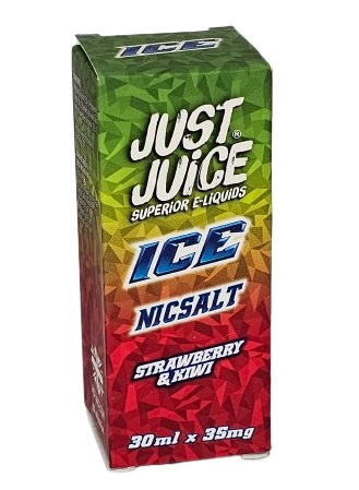 Líquido Juice Nicsalt Just Juice Pod - Strawberry & Kiwi 35mg - 30ml