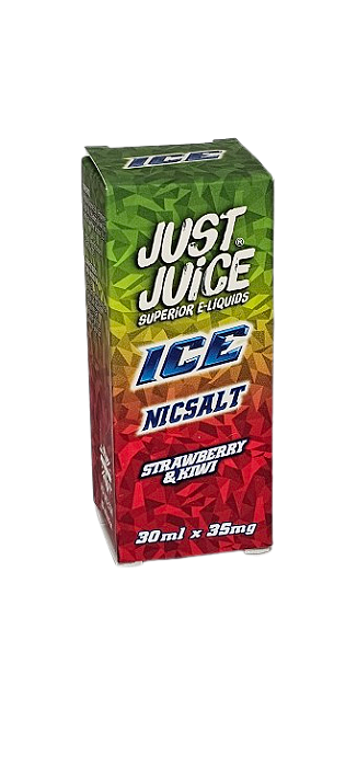 Líquido Juice Nicsalt Just Juice Pod - Strawberry & Kiwi 35mg - 30ml
