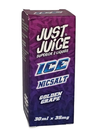 Líquido Juice Nicsalt Just Juice Pod - Golden Grape 35mg - 30ml