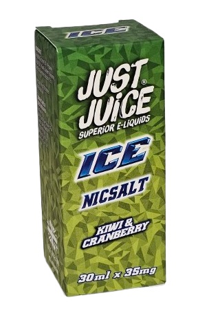 Líquido Juice Nicsalt Just Juice Pod - Kiwi Cranberry 35mg - 30ml