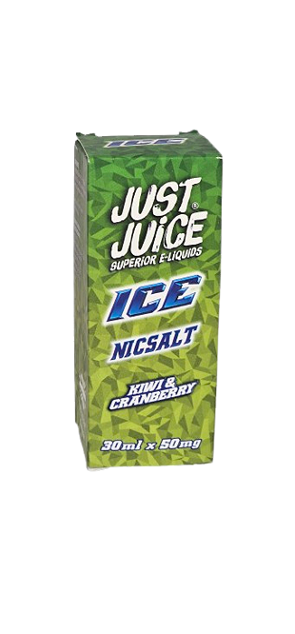 Líquido Juice Nicsalt Just Juice Pod - Kiwi & Cranberry 50mg - 30ml