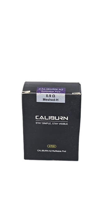 Coil Uwell Caliburn A2 Pod 0.9 Ω Meshed-H - Caixa Com 4 Unidades