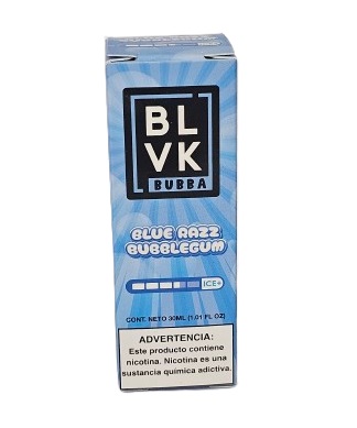 Líquido Juice Nicsalt BLVK Bubba Pod - Blue Razz Bubblegum 35mg - 30ml