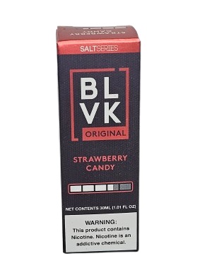Líquido Juice Nicsalt BLVK Pod - Strawberry Candy 35mg - 30ml