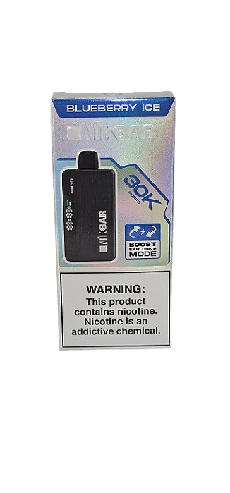 Pod Descartavel Nikbar 30.000 puff - Blueberry Ice