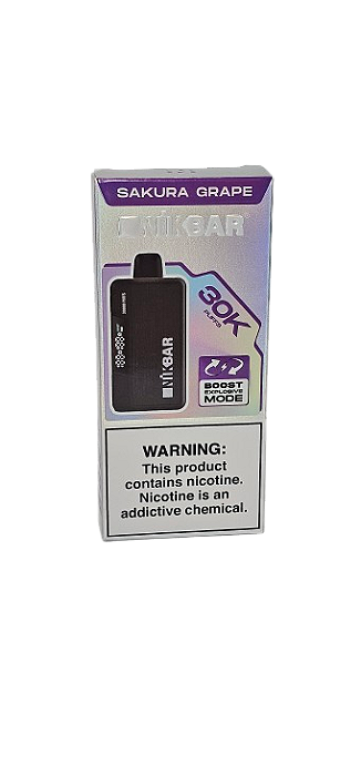 Pod Descartavel Nikbar 30.000 puff - Sakura Grape